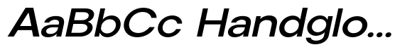 Noverion Sans Medium Slanted Expanded image