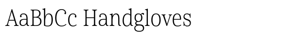 Cabrito Serif Condensed Thin image
