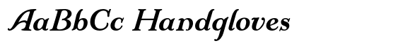 Mc Kenna Handletter NF Bold Italic image