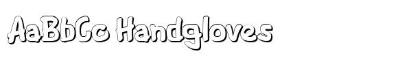 Scribble Pop Shadow font sample