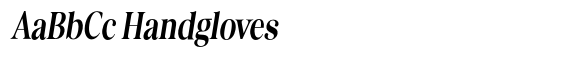 Mandusa dimplay Extra Condensed Slant image