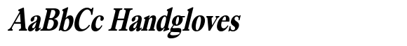 Segikan Bold Condensed Italic image