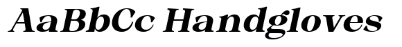 Malvera Extra Bold High Slant image