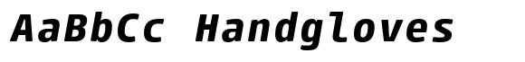 Paradroid Mono Soft Bold Italic image