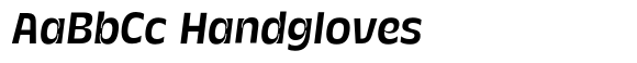 Galilea Sans Medium Italic image