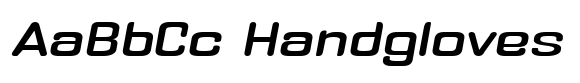 Rounvia Semi Bold Extra Expanded Italic image