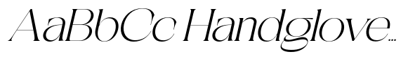 CKR Serif Light Extra Expanded Slanted image