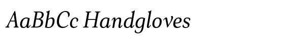 Senlot Serif Norm Regular Italic image