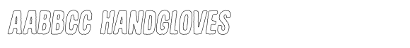 Fialka Ink Outline Italic image
