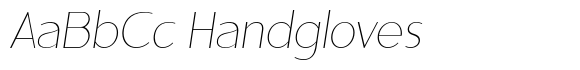 Sadina Sans Thin ITA font sample