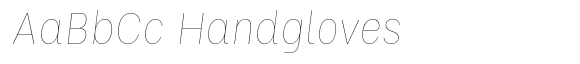 Smiletta Hairline Italic image