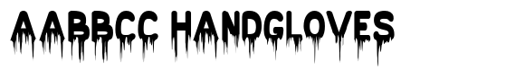 Bloodlust font sample