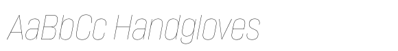 Lütschine Lutschine Hairline x3 Italic image
