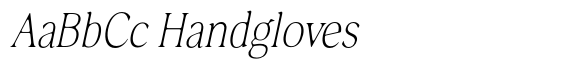 Fitgad Soft Thin Condensed Italic image