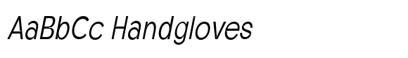 Abigen Light Condensed Italic image