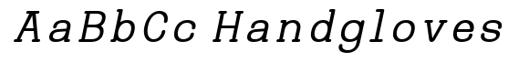 Heaven Mono Italic image