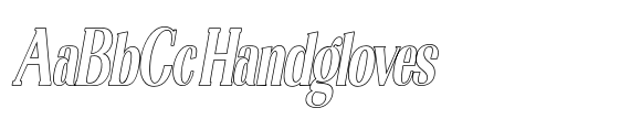 Nakumita Condensed Oblique Outline image