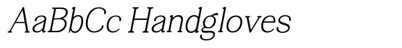 Gofaline Contrast Thin Italic image