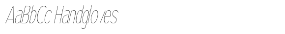 Ardelin Thin Slanted Condensed image
