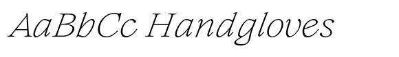Lovelace Text Extralight Italic image