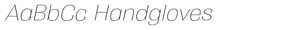 Grange Text Thin Italic image