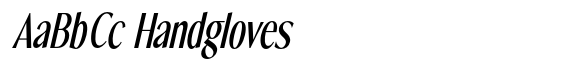The Reading Wogue Condensed Oblique image