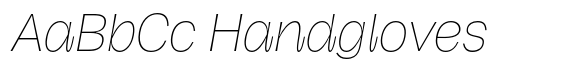 Hagrid Thin Italic image