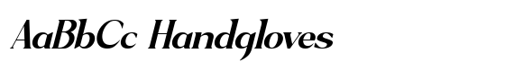 Sagfield Italic font sample