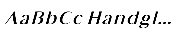 Bia Sans High Medium Italic image