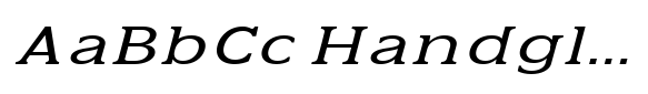 Kineks Slab Expanded Italic image