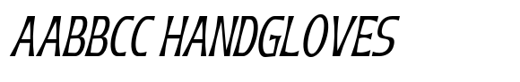 Geximo Condensed Slant Regular image