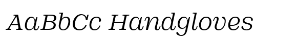 DT Augustina Slab Italic 4 Light image