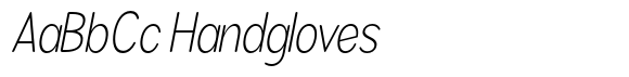 Rathing Soft ExtraLight Condensed Italic image