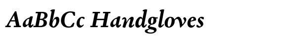 Garalda Bold Italic image
