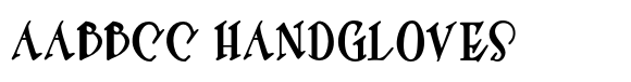Nouveau Signage JNL Regular font sample