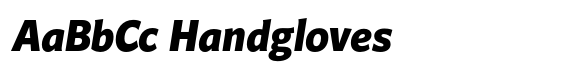 Safran Extrabold Italic image