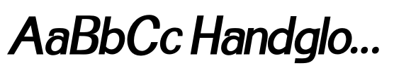 Homiled Grade Medium Italic image