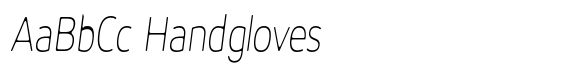 Malisan Soft Thin Condensed Italic image