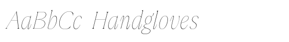 Boujee Thin Italic image