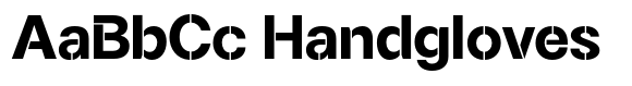 Gorvain Stencil Bold Semi Expanded image
