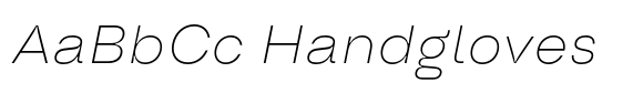 Oddval Hairline Italic image