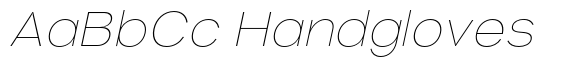 Rubika Extra Light Italic image