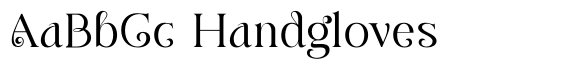 Figerly Regular font sample