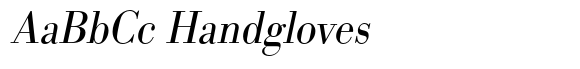 Bodoni Std Light Narrow Oblique image