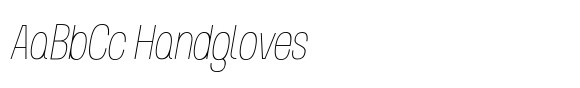 Venera Narrow Thin Italic image