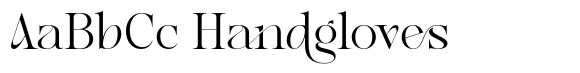 Angenia font sample