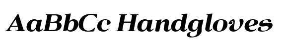 Norche Soft Black Semi Expanded Italic image