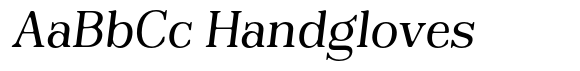 Reigans Soft Italic image
