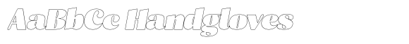 Julima Outline Slant Extra Black image