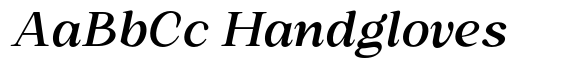Romantic Editorial Semi Bold Italic image